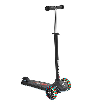 Kids Kick Scooter, 3-Wheel, Light-Up Wheels, Adjustable Handlebar