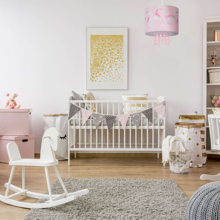 Kids' Light Fixture Pink Unicorn