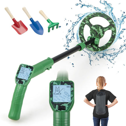 Kids Metal Detector, Adjustable 62–85 cm, LCD Display