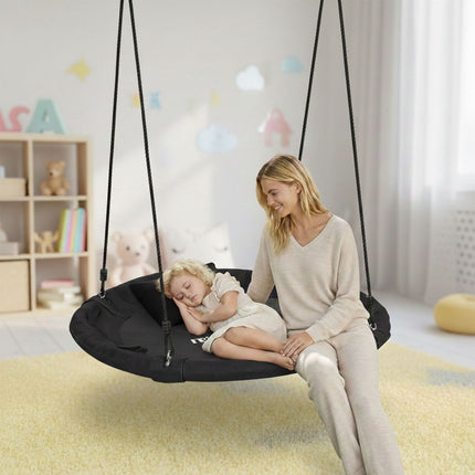 Kids Nest Swing with Cushion & Grips, Adjustable Height