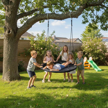 Kids Nest Swing with Cushion & Grips, Adjustable Height