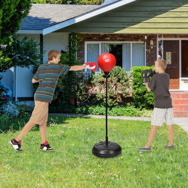 Reflex bokszakset voor kinderen, 122–154 cm, standaard, handschoenen