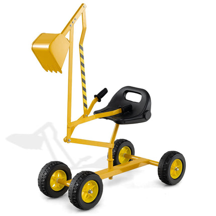 Kids Ride-On Sand Digger, 360 Rotating, 2-Hand Controls