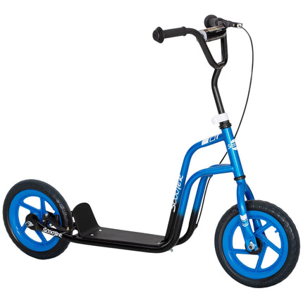 Kids Scooter, Adjustable Handlebar, Large Wheels, Blue
