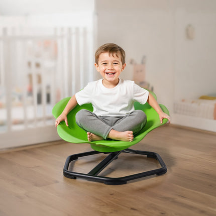 Kids Sensory Swivel Chair, 220 lb, Non-Slip Metal Base