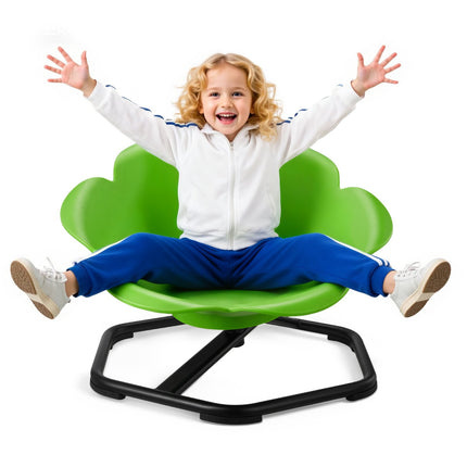 Kids Sensory Swivel Chair, 220 lb, Non-Slip Metal Base