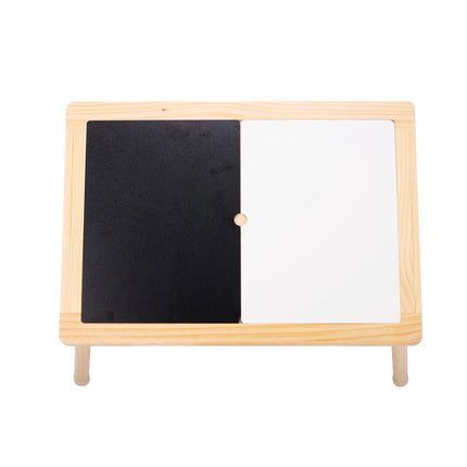 Kids Sensory Table Set With 2 Stools, Bins, Paper Holder