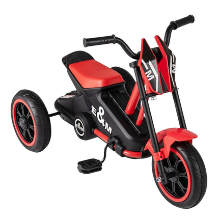 Kids' Tricycle with Pedals, Red, Ages 3+