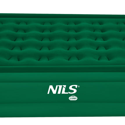 King Size Double Mattress with Electric Pump, Green