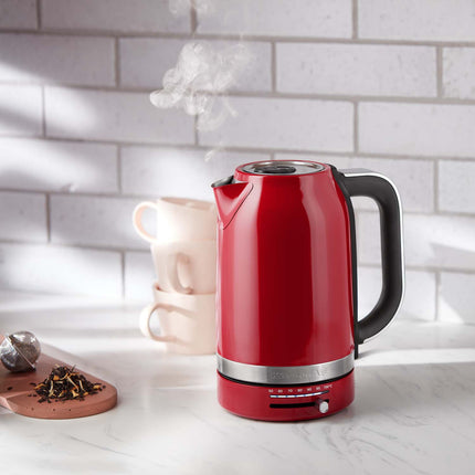 KitchenAid Kettle 1.7 L with Temperature Control 50–100 °C, Empire Red