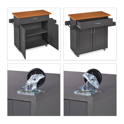 Kitchen Trolley with Counter Top
