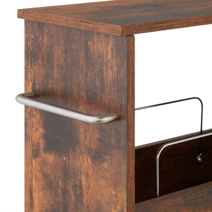 Kitchen trolley with worktop