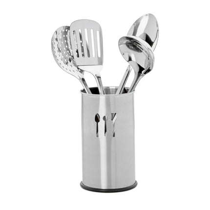 Kitchen utensils in stainless steel