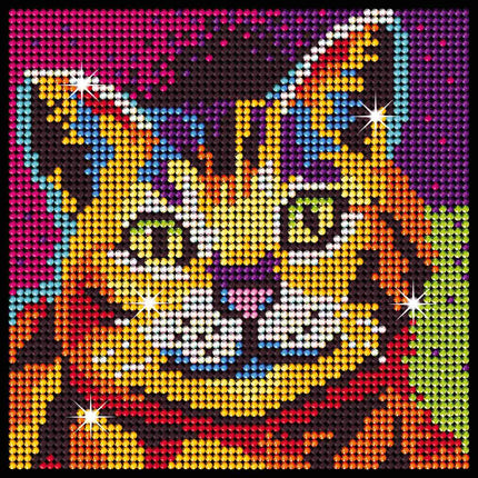 Kitfix Diy Set Diamond Art Kitten