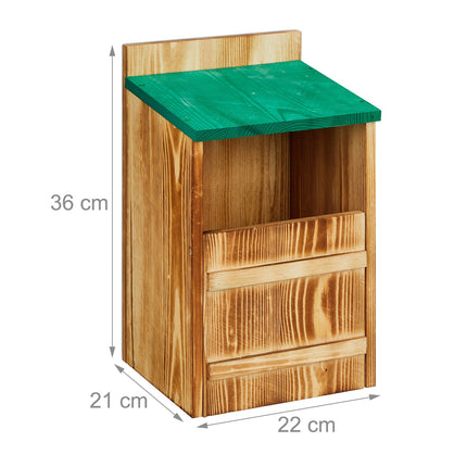 Kit for green roof box