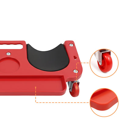 Knee Roller with Tool Tray for Flooring Tasks