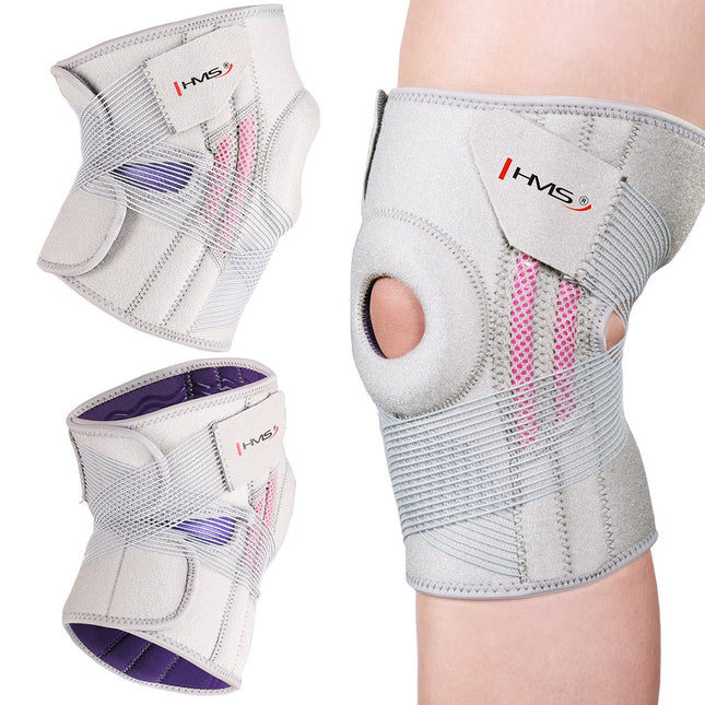 Knee Stabilizer, Light Gray, One Size, Support Brace