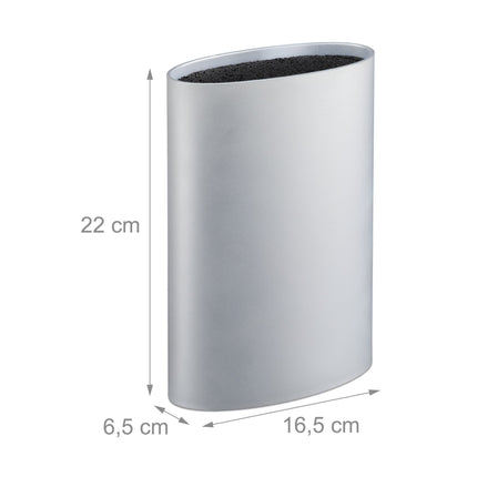 Knife block oval
