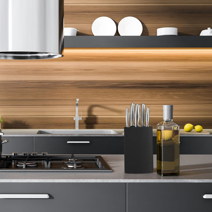 Knife block oval