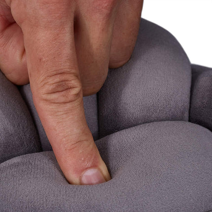 Knot cushion solid color