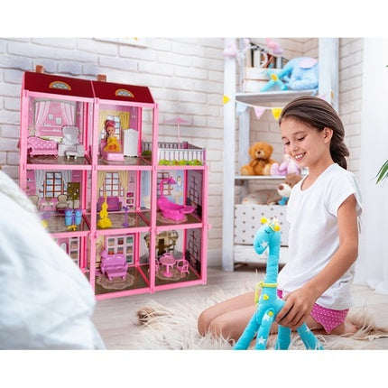 Kruzzel dollhouse 65 cm