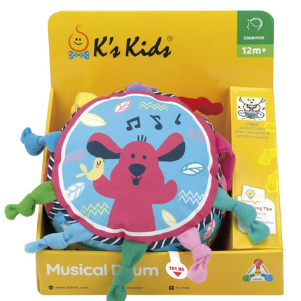 Kskids Activity Toy Soft Musical Drum