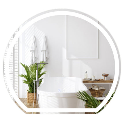 LED Bathroom Mirror with Anti-Fog, Dimmable Touch Control