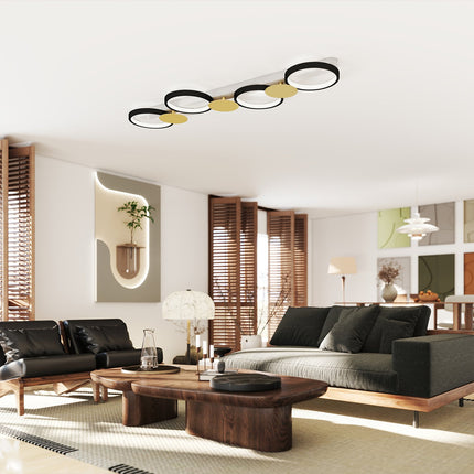 LED Ceiling Light 38W, 1500LM, 3000K-6500K, Remote Control