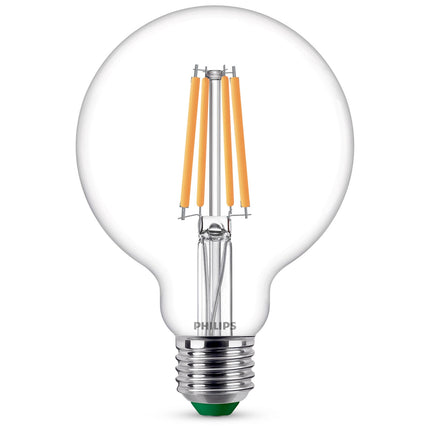 LED E27 G95 Globe 4W (60W) Clear 840lm 2700K Energy class A