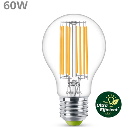 LED E27 Normal 60W Clear 840lm 3000K Energy class A