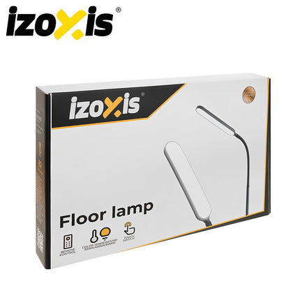 LED Floor Lamp 180cm, Black, Remote Control, Timer