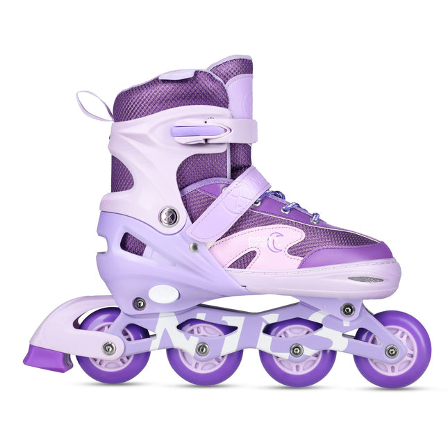 LED Inline Skates met Beschermers, Maat M (35-38)