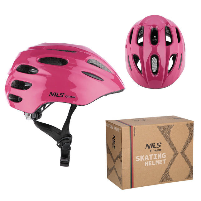 LED Pink Helmet, Size XS (43-51 cm)