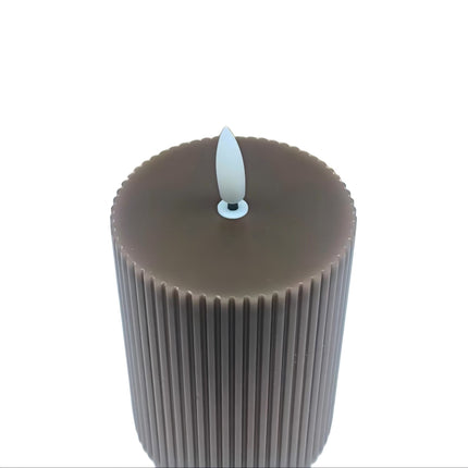 LED Real Wax Flameless Candles – Set of 3