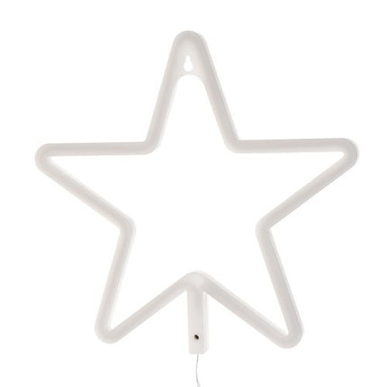 LED bedside lamp - star - warm white