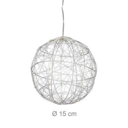 LED decoration ball 15 cm