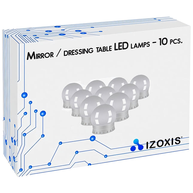 LED lamps for the mirror/dressing table - 10 pcs.