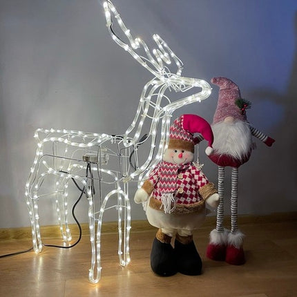 LED reindeer - cold white Ruhhy 22510