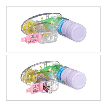 LED soap bubble gun