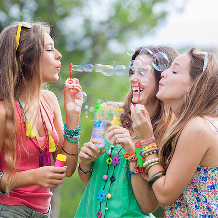 LED soap bubble gun