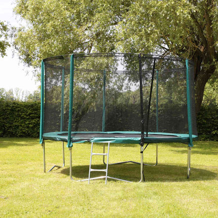 Ladder to trampoline