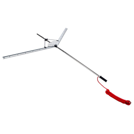 Lake Weed Cutter Rake, Adjustable 46–62 In, 30 Ft Rope