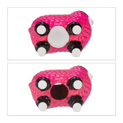 Lame piggy bank with sunglasses