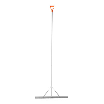 Landscape Rake, 36 in Head, 133 in Aluminum Handle