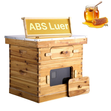 Langstroth Beehive Kit, 20-Frame, Deep and Medium Box