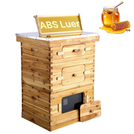 Langstroth Beehive Kit, 30-Frame, 2 Deep 1 Medium