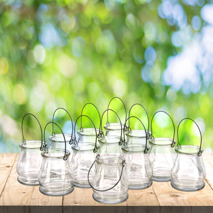 Lantern glass set of 12