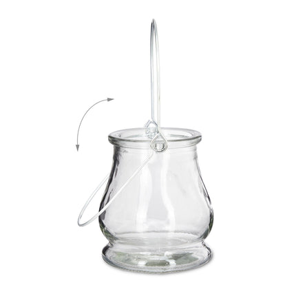 Lantern transparent set of 12