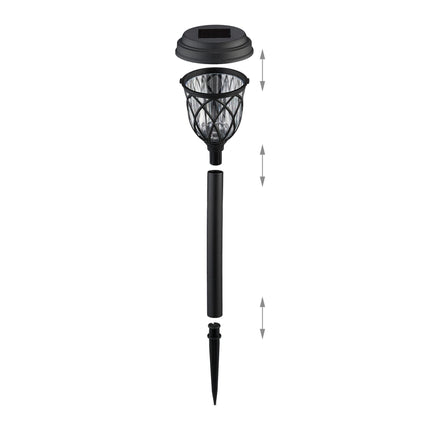 Lantern with solar cell lamp