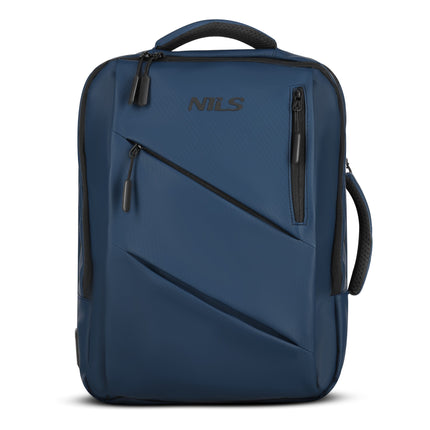 Laptop Backpack, Blue, USB-C Charging Port, 15L